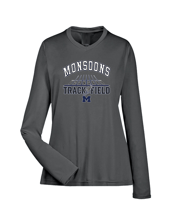 Mayfair HS Track & Field Lanes - Womens Performance Longsleeve