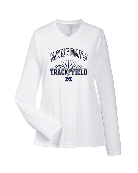 Mayfair HS Track & Field Lanes - Womens Performance Longsleeve