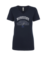 Mayfair HS Track & Field Lanes - Womens Vneck