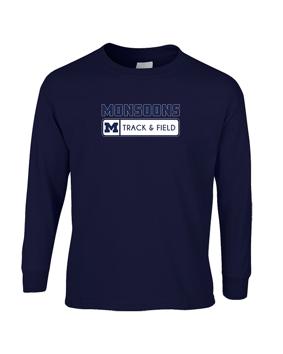 Mayfair HS Track & Field Pennant - Cotton Longsleeve