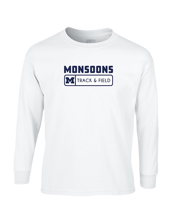 Mayfair HS Track & Field Pennant - Cotton Longsleeve