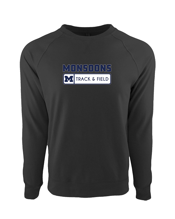 Mayfair HS Track & Field Pennant - Crewneck Sweatshirt