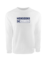 Mayfair HS Track & Field Pennant - Crewneck Sweatshirt