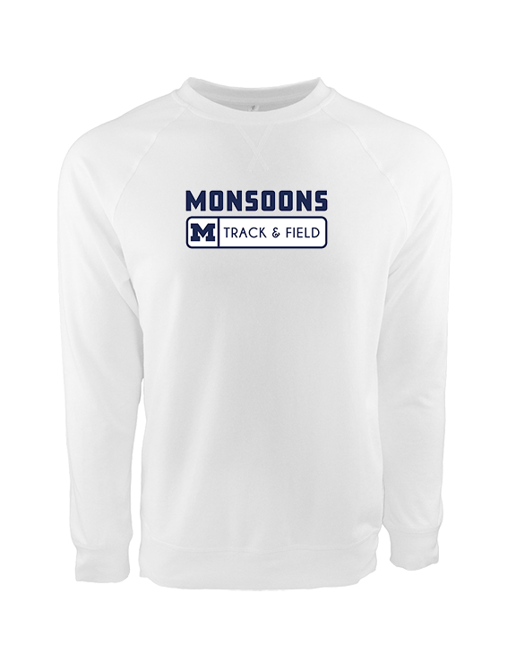 Mayfair HS Track & Field Pennant - Crewneck Sweatshirt