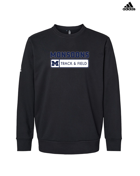 Mayfair HS Track & Field Pennant - Mens Adidas Crewneck