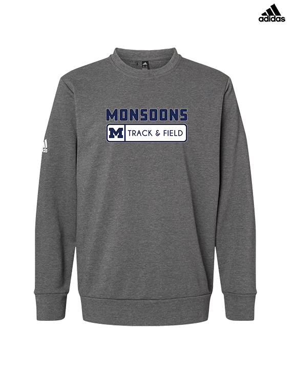 Mayfair HS Track & Field Pennant - Mens Adidas Crewneck