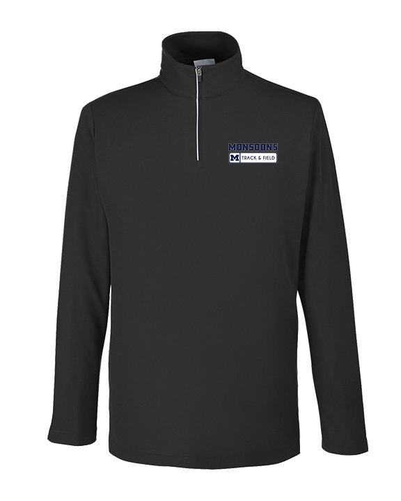 Mayfair HS Track & Field Pennant - Mens Quarter Zip