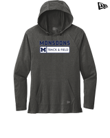 Mayfair HS Track & Field Pennant - New Era Tri-Blend Hoodie