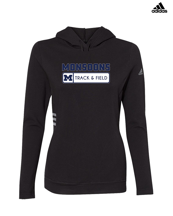 Mayfair HS Track & Field Pennant - Womens Adidas Hoodie