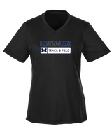 Mayfair HS Track & Field Pennant - Womens Performance Shirt