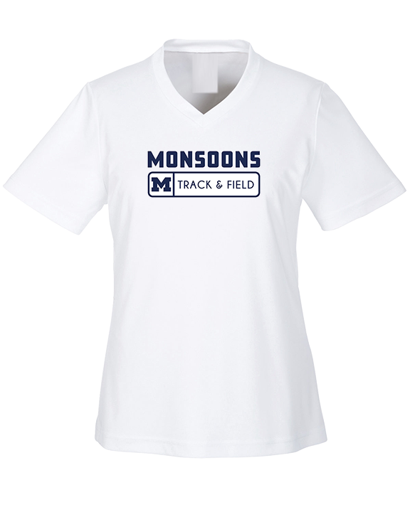 Mayfair HS Track & Field Pennant - Womens Performance Shirt