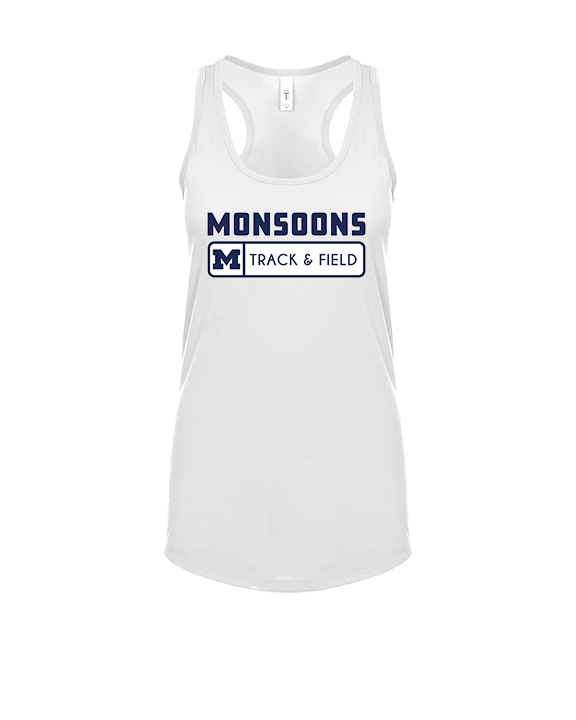 Mayfair HS Track & Field Pennant - Womens Tank Top