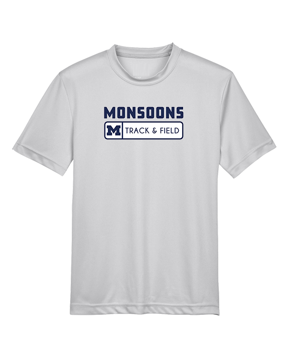Mayfair HS Track & Field Pennant - Youth Performance Shirt