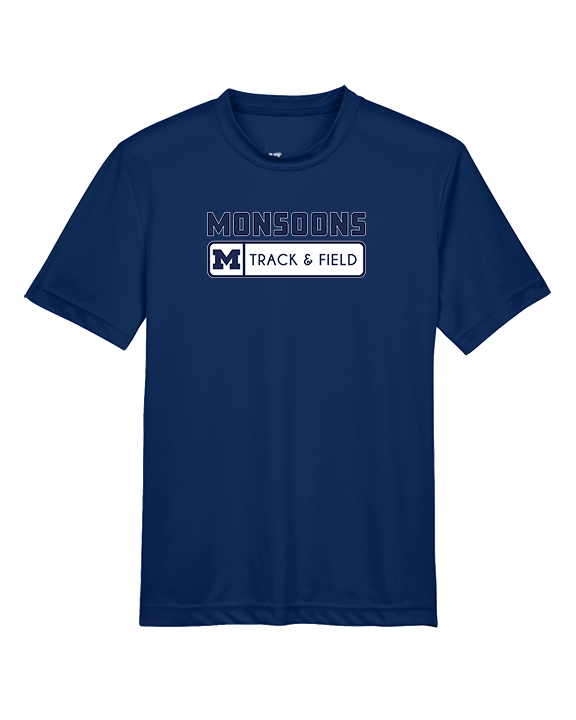 Mayfair HS Track & Field Pennant - Youth Performance Shirt