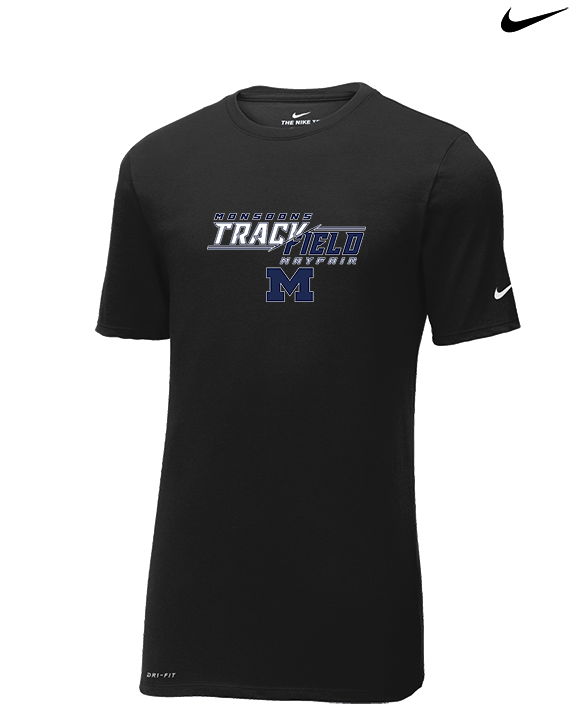 Mayfair HS Track & Field Slash - Mens Nike Cotton Poly Tee