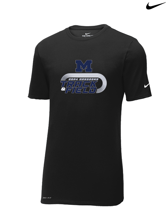 Mayfair HS Track & Field Turn - Mens Nike Cotton Poly Tee