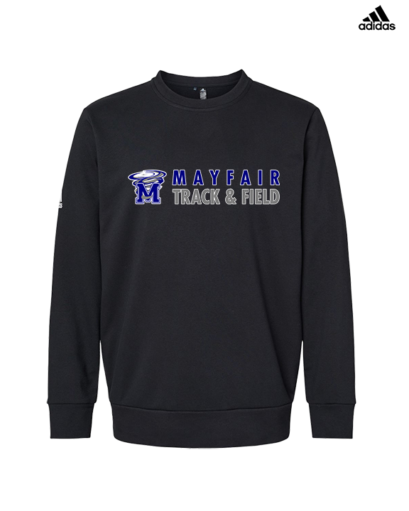 Mayfair HS Track and Field Basic - Mens Adidas Crewneck