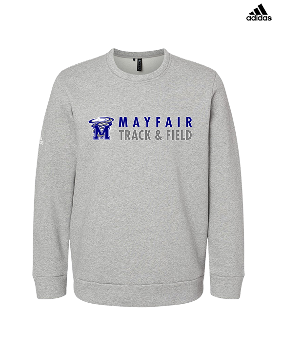 Mayfair HS Track and Field Basic - Mens Adidas Crewneck