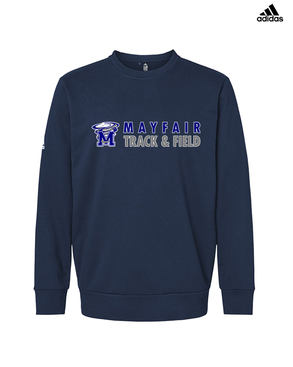 Mayfair HS Track and Field Basic - Mens Adidas Crewneck