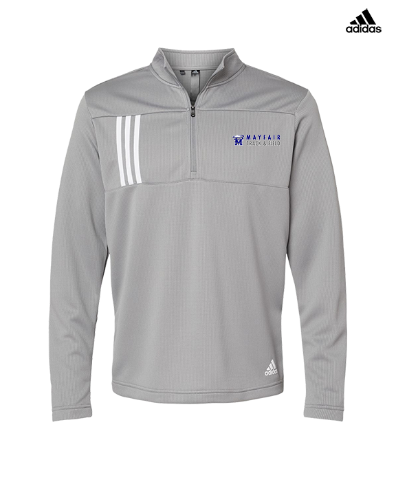 Mayfair HS Track and Field Basic - Mens Adidas Quarter Zip