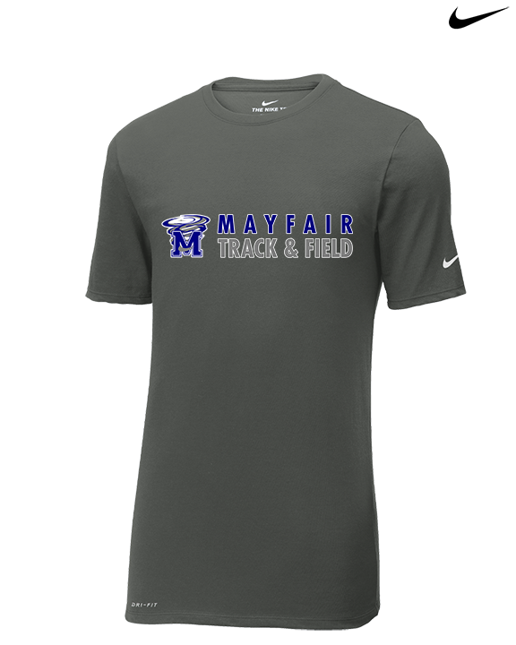 Mayfair HS Track and Field Basic - Mens Nike Cotton Poly Tee