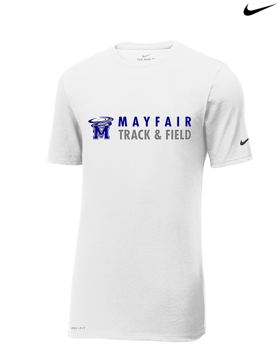 Mayfair HS Track and Field Basic - Mens Nike Cotton Poly Tee