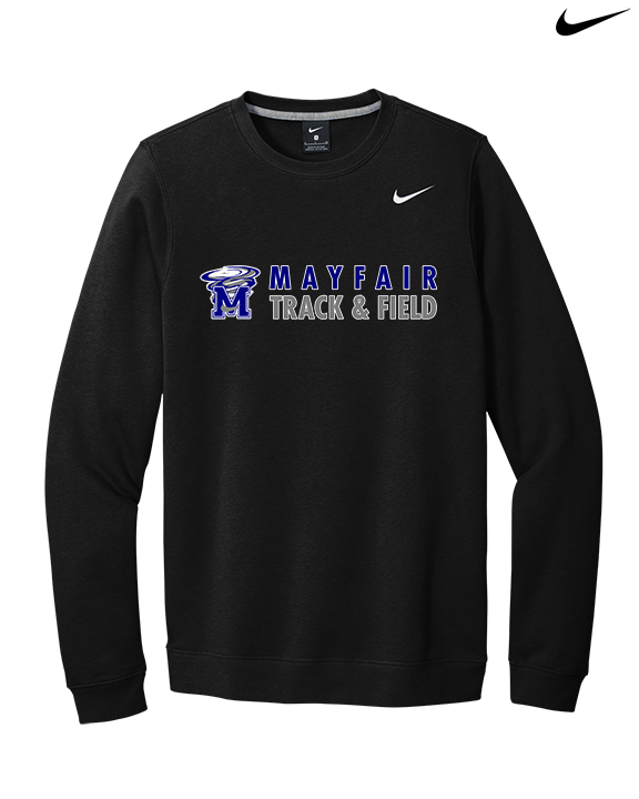Mayfair HS Track and Field Basic - Mens Nike Crewneck