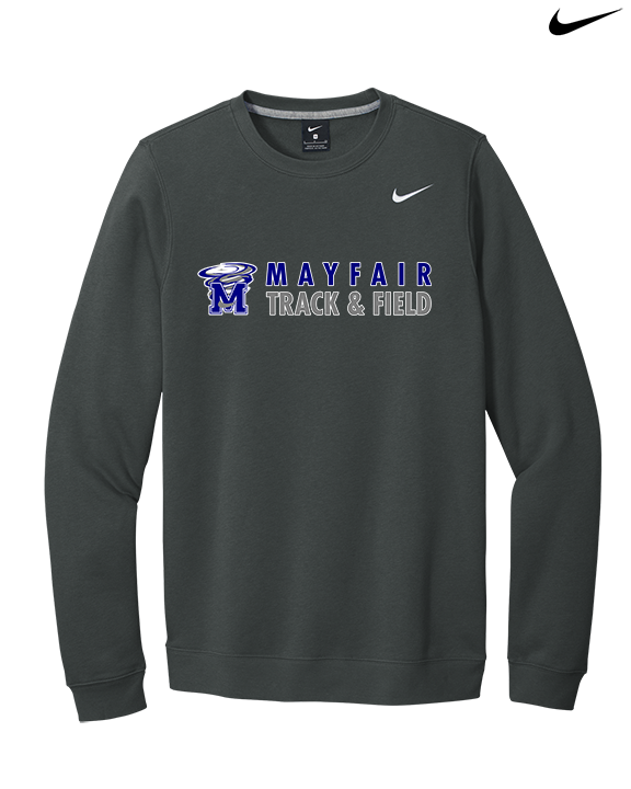 Mayfair HS Track and Field Basic - Mens Nike Crewneck