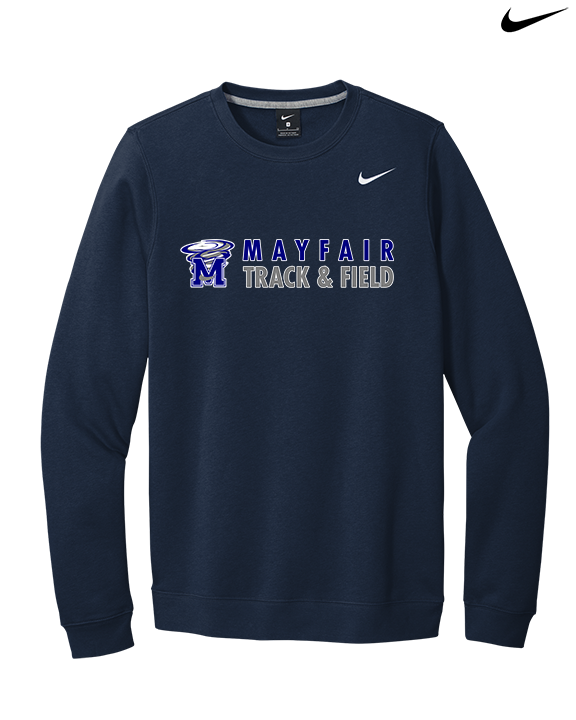 Mayfair HS Track and Field Basic - Mens Nike Crewneck