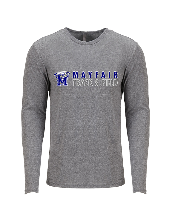 Mayfair HS Track and Field Basic - Tri-Blend Long Sleeve