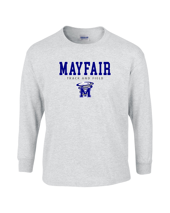 Mayfair HS Track and Field Block - Cotton Longsleeve
