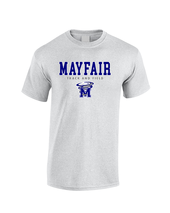 Mayfair HS Track and Field Block - Cotton T-Shirt