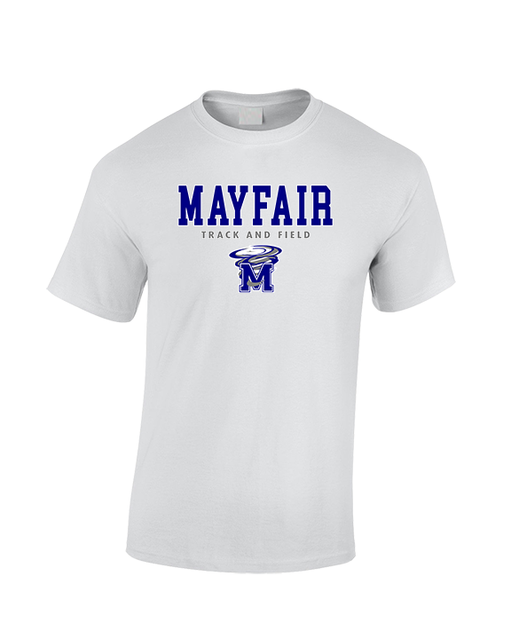 Mayfair HS Track and Field Block - Cotton T-Shirt