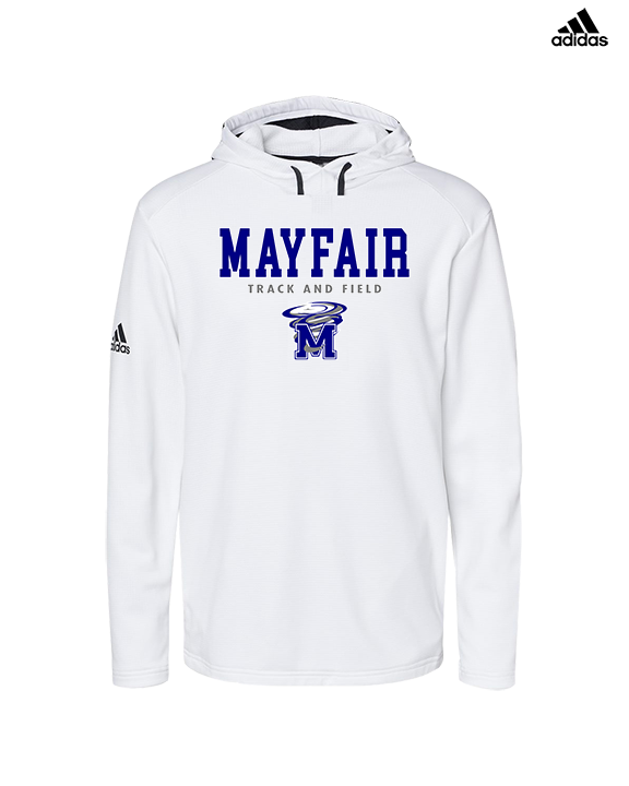 Mayfair HS Track and Field Block - Mens Adidas Hoodie