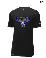 Mayfair HS Track and Field Block - Mens Nike Cotton Poly Tee