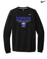 Mayfair HS Track and Field Block - Mens Nike Crewneck