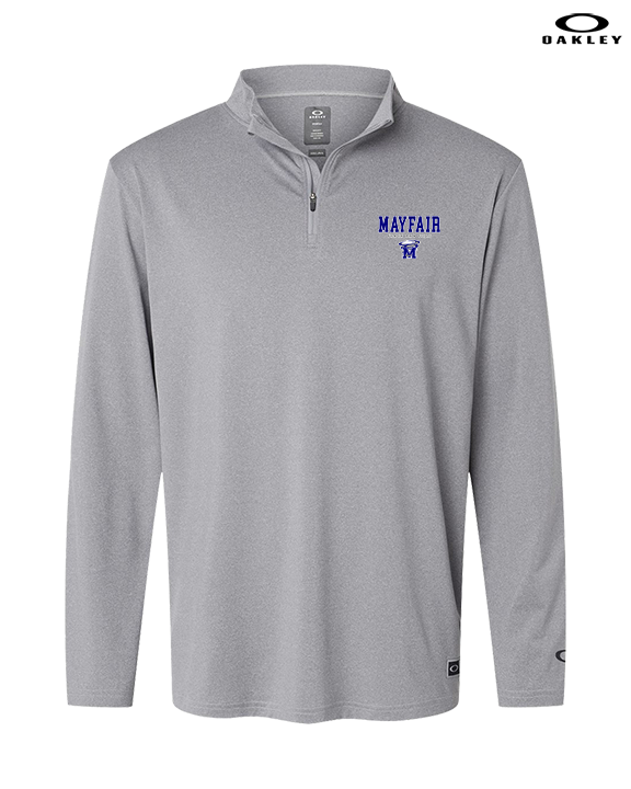 Mayfair HS Track and Field Block - Mens Oakley Quarter Zip
