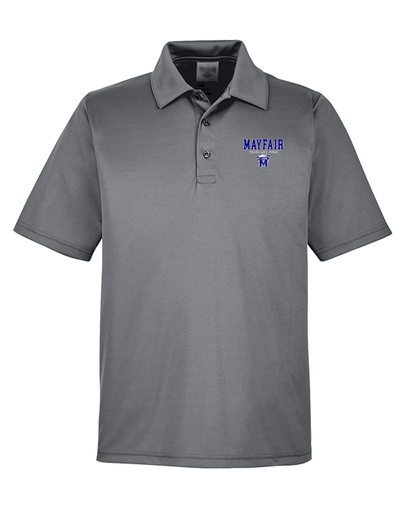 Mayfair HS Track and Field Block - Mens Polo