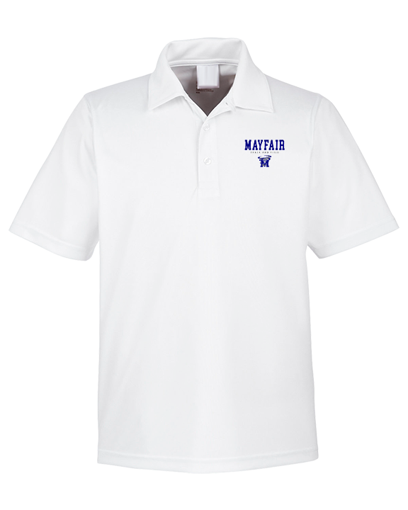 Mayfair HS Track and Field Block - Mens Polo