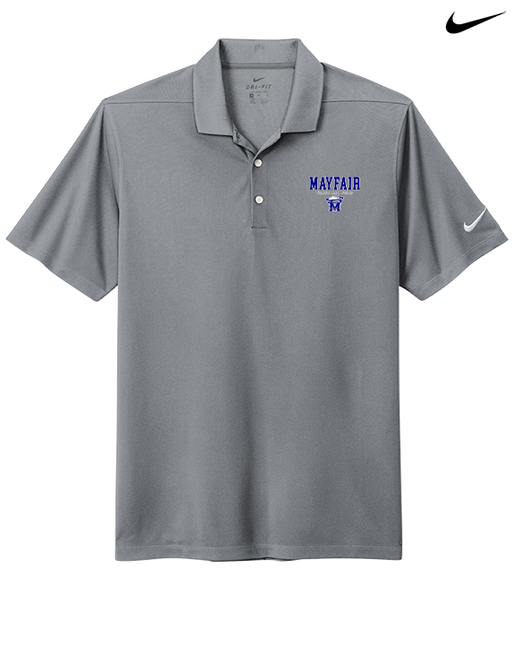 Mayfair HS Track and Field Block - Nike Polo