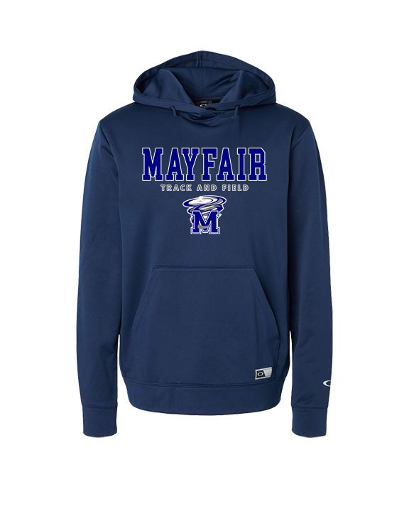 Mayfair HS Track and Field Block - Oakley Performance Hoodie