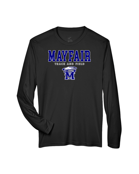 Mayfair HS Track and Field Block - Performance Longsleeve