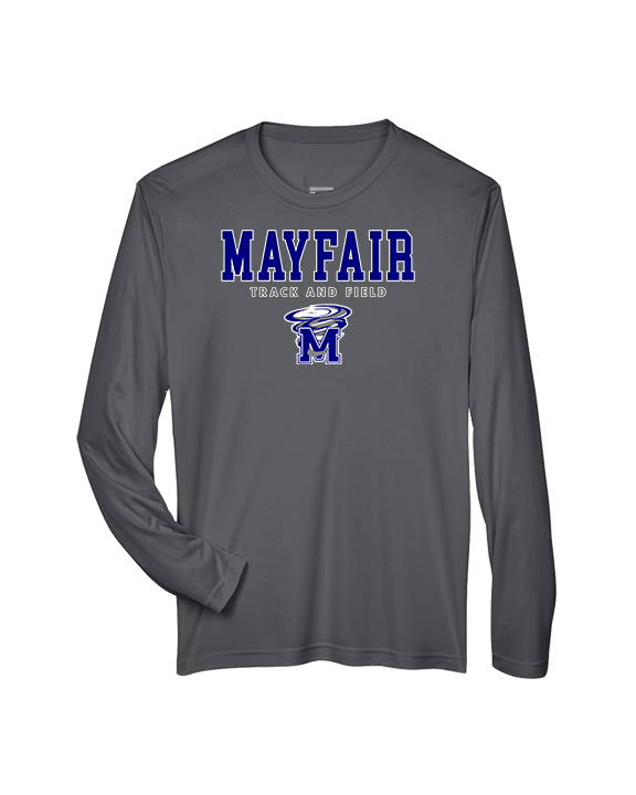 Mayfair HS Track and Field Block - Performance Longsleeve