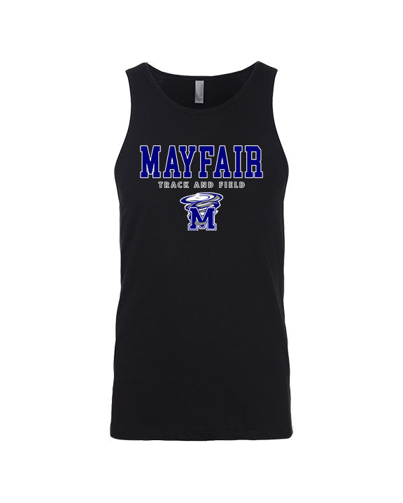 Mayfair HS Track and Field Block - Tank Top