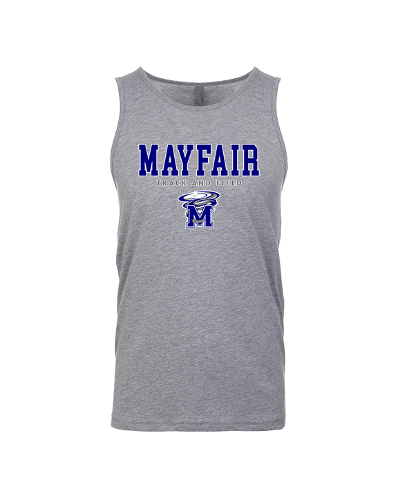 Mayfair HS Track and Field Block - Tank Top