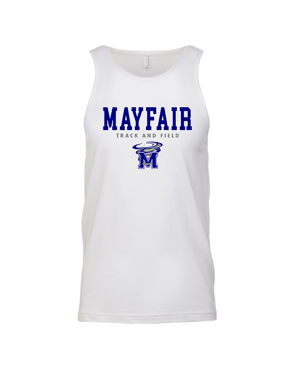 Mayfair HS Track and Field Block - Tank Top