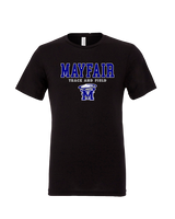 Mayfair HS Track and Field Block - Tri-Blend Shirt