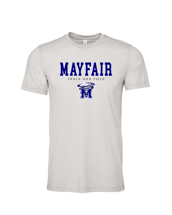 Mayfair HS Track and Field Block - Tri-Blend Shirt