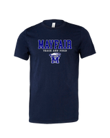 Mayfair HS Track and Field Block - Tri-Blend Shirt
