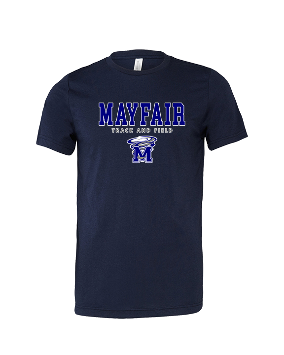 Mayfair HS Track and Field Block - Tri-Blend Shirt